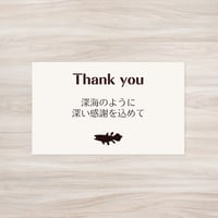 メッセージカード｜お祝い・お礼用（全8種）