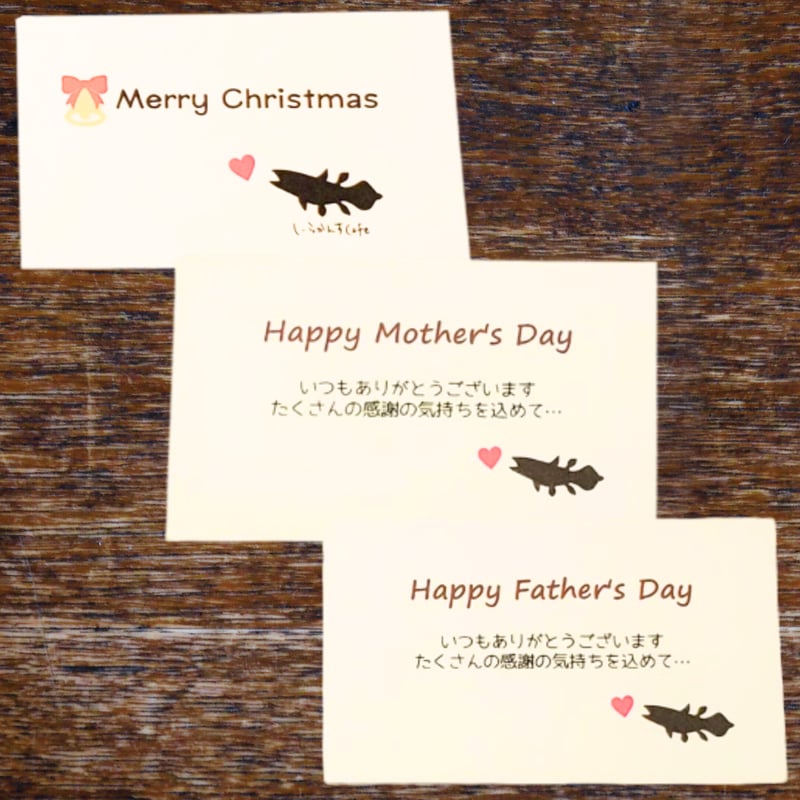 メッセージカード（25種類） | しーらかんすCafe