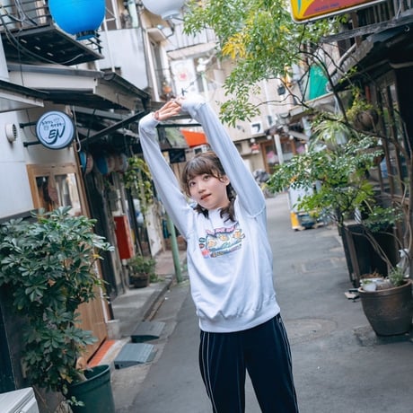昇天スウェット（WHITE)