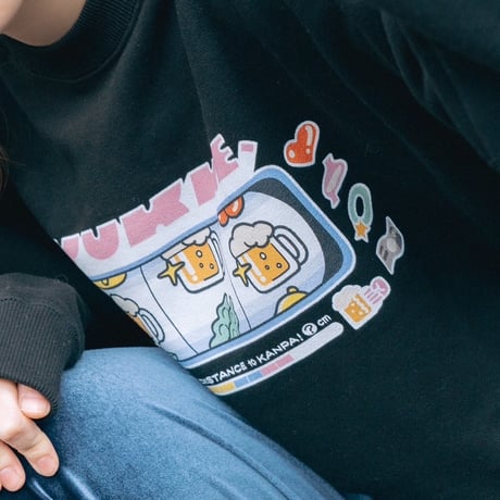 昇天スウェット（BLACK)