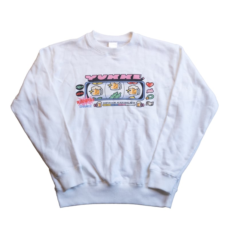 のん☆❤新品！！アルバローザ❤️ロゴ&ハイビ スウェットトレーナー❤️白 ALBAROSAトレーナー