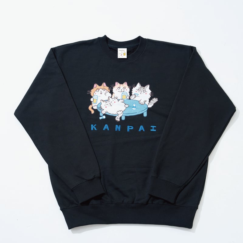 猫酒場スウェット(BLACK) | 酒村商店