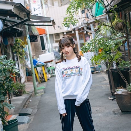 昇天スウェット（WHITE)