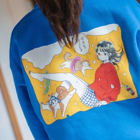 今日も酔ってるスウェット(BLUE)