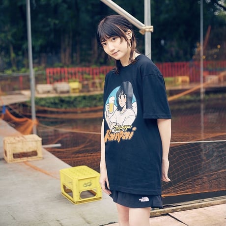 TORIAEZU KANPAI TEE（BLACK)