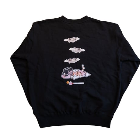 昇天スウェット（BLACK)