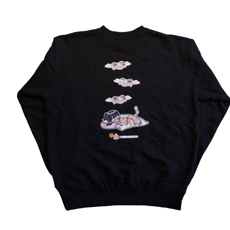昇天スウェット（BLACK) | 酒村商店