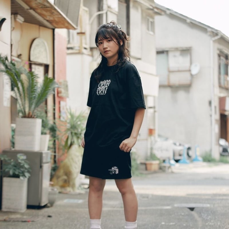 酒村ゆっけ、 酒ずっきゅん Tシャツ(BLACK)