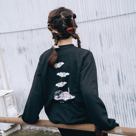 昇天スウェット（BLACK)