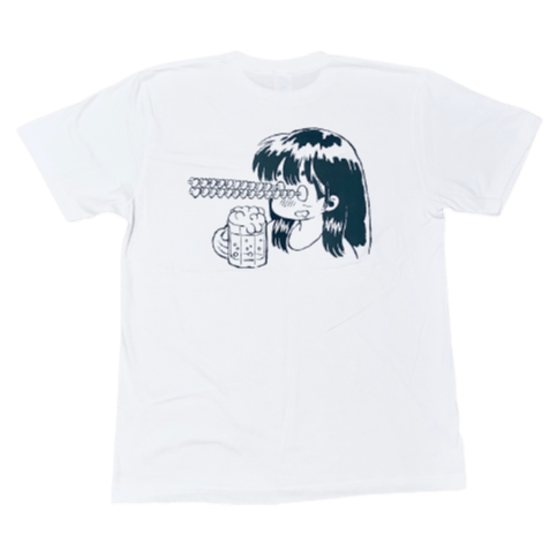 酒村ゆっけ、　酒ずっきゅん Tシャツ（BLACK）