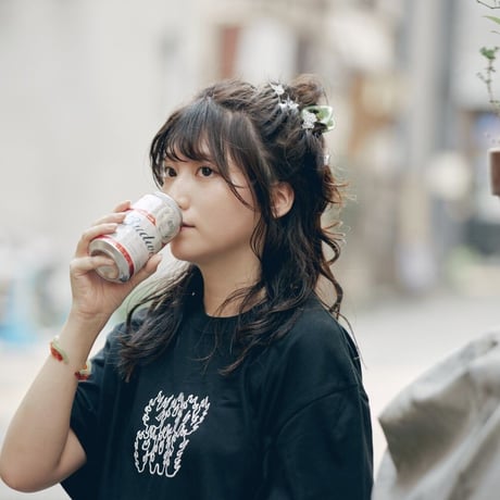 酒ずっきゅん Tシャツ（BLACK）