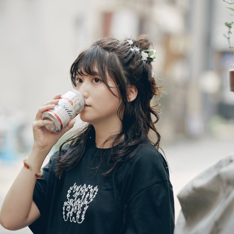 酒村ゆっけ、　酒ずっきゅん Tシャツ（BLACK）