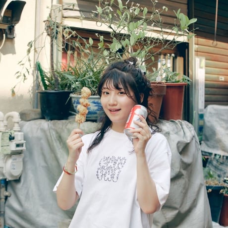 酒ずっきゅん Tシャツ（WHITE）