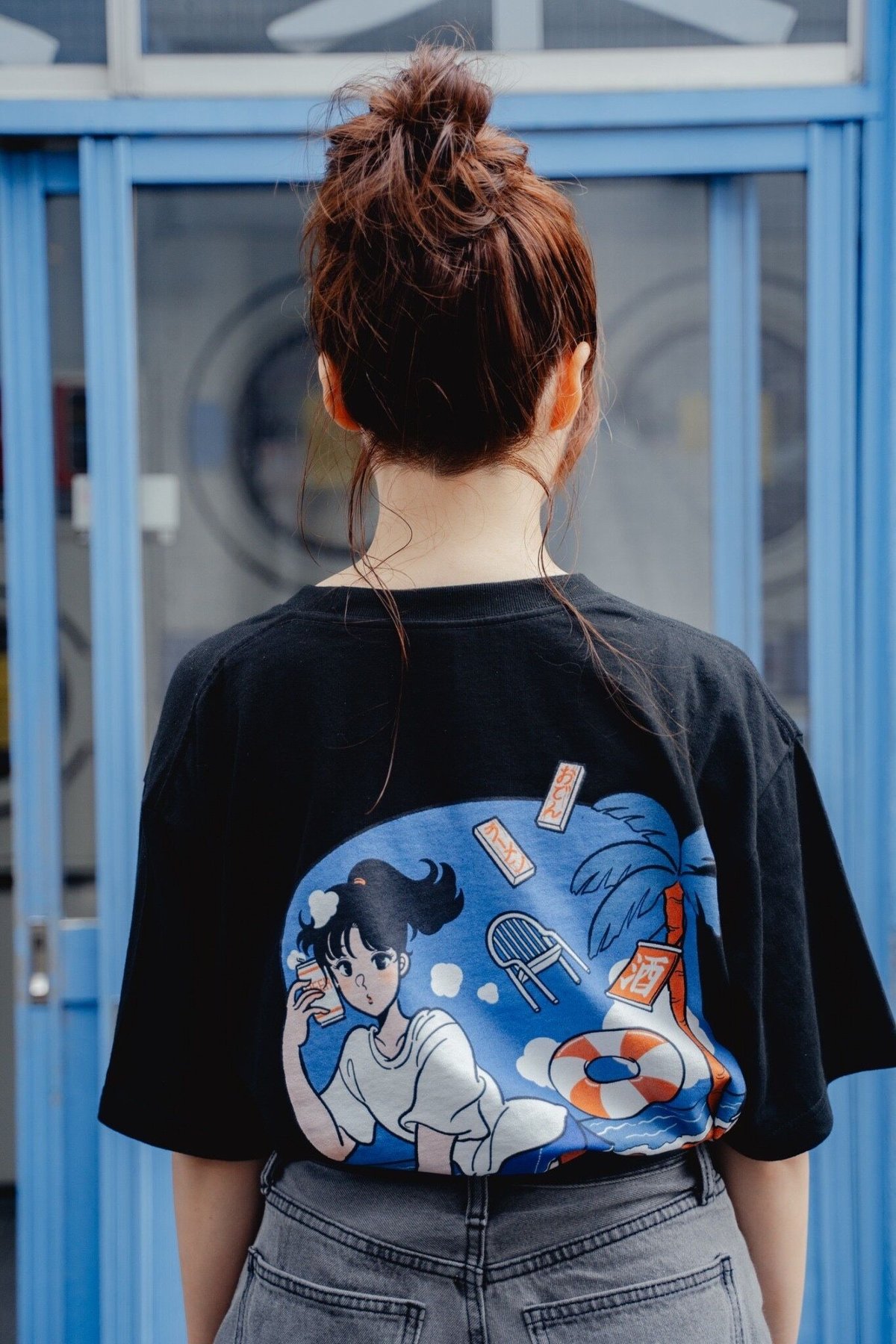 おしまいTシャツ(BLACK) | 酒村商店