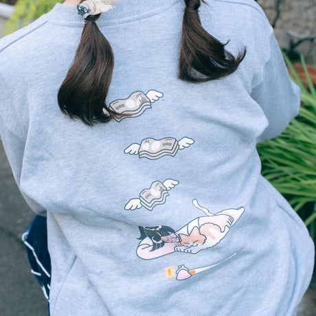 昇天スウェット（GRAY)