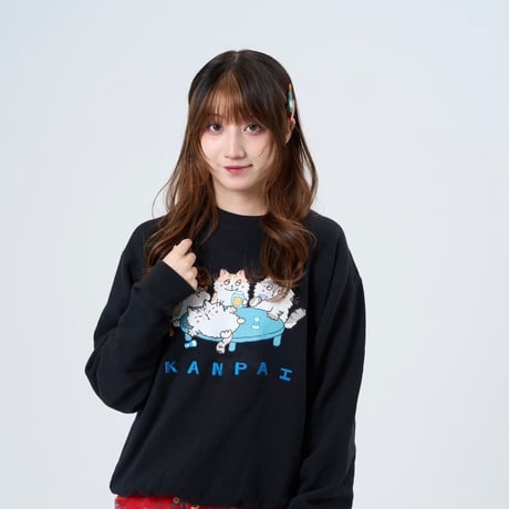猫酒場スウェット(BLACK)