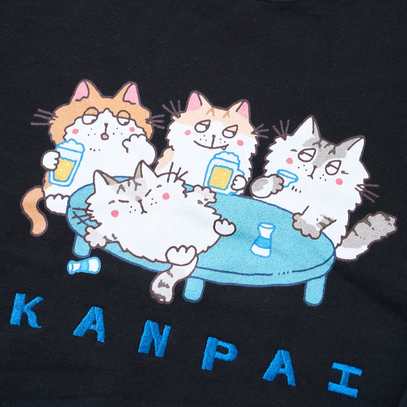 猫酒場スウェット(BLACK) | 酒村商店