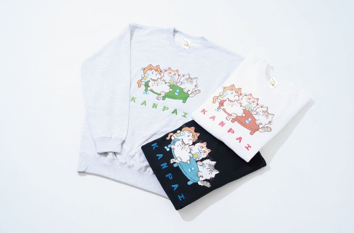 猫酒場スウェット(ASH) | 酒村商店