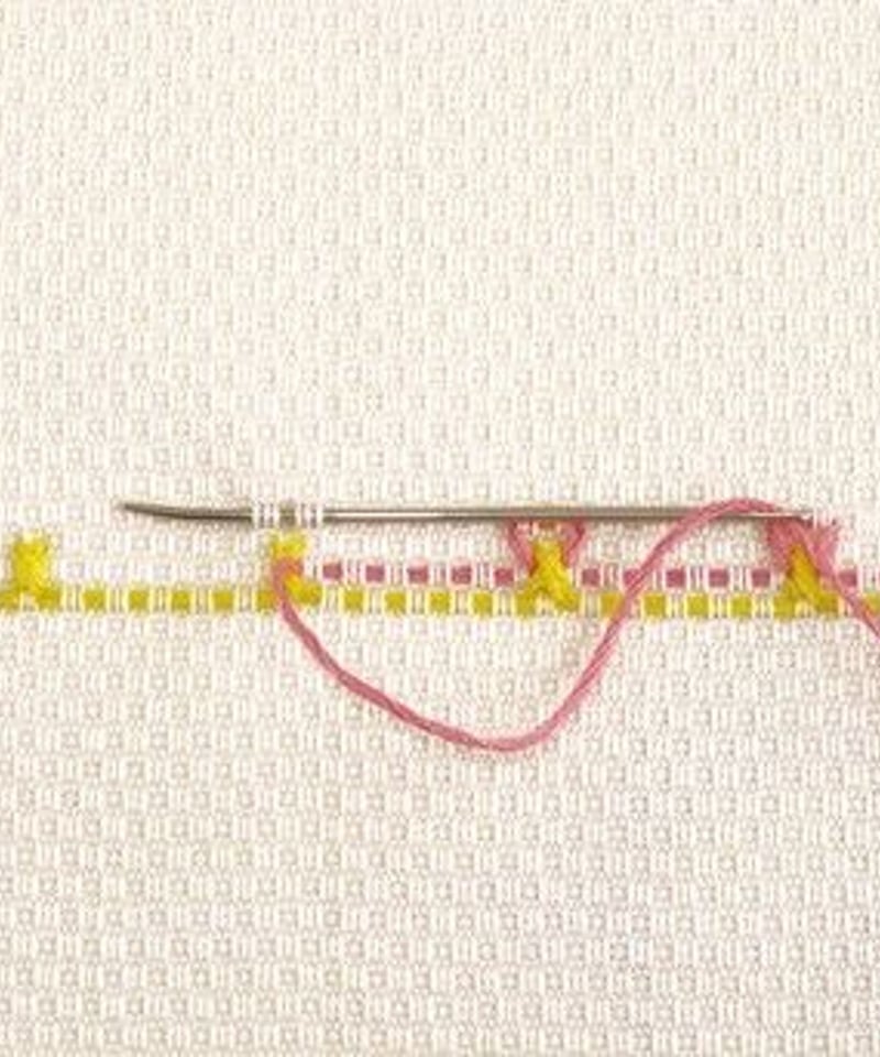 手さげバッグ【ししゅうキット】 スウェーデン刺繡 | mailelei's STORE