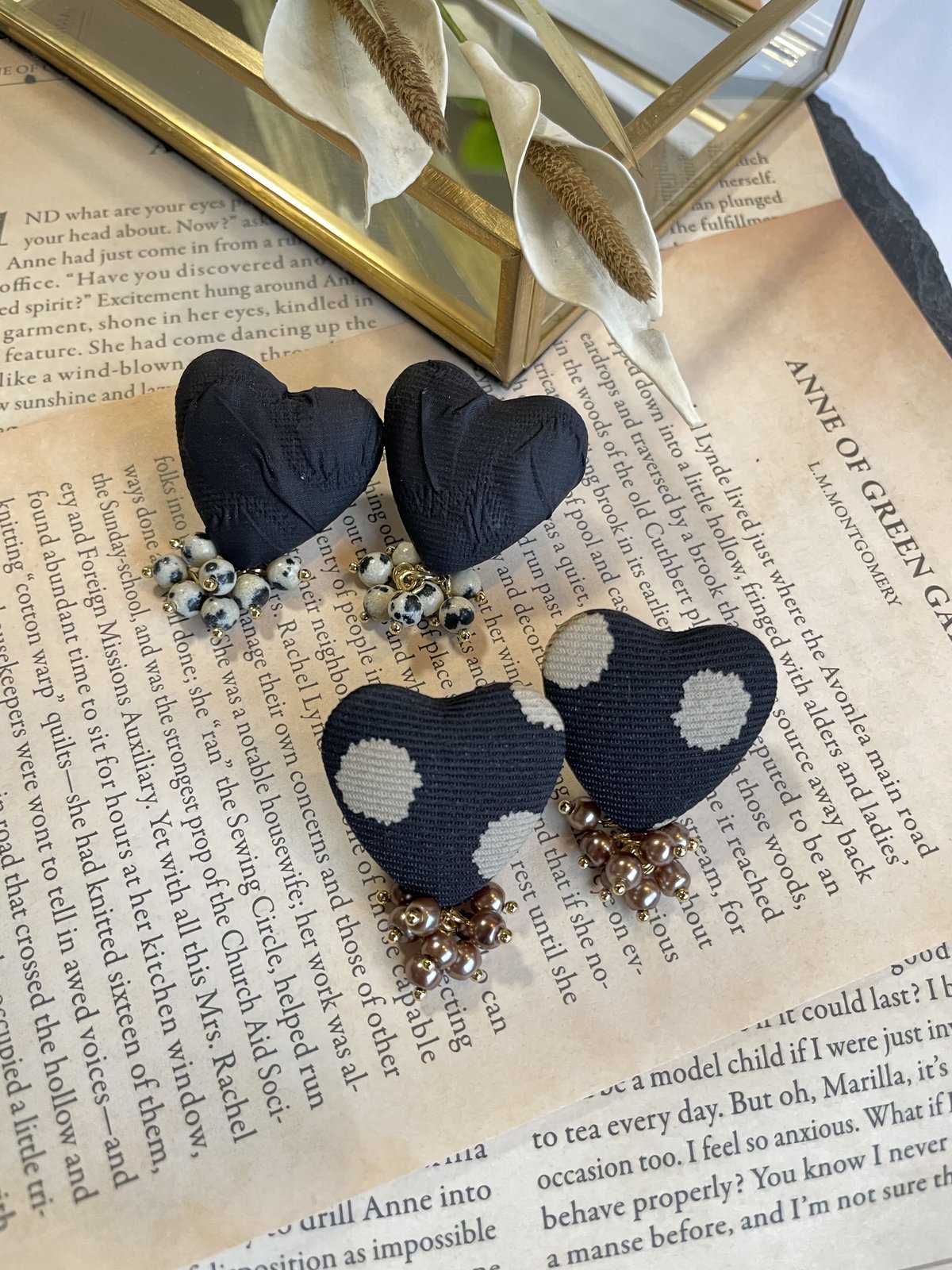 ストリングティング Osaka kawaii カワイイ ハート 雲 ブラック ストリングティング Osaka kawaii ハート 雲 ブラック