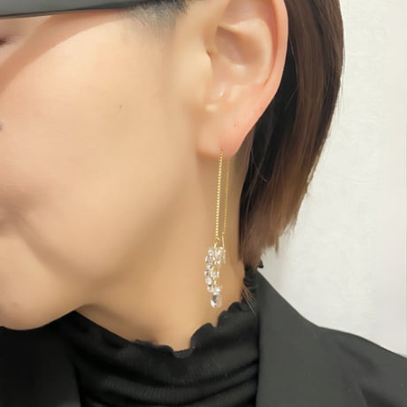 耳元にきらめく雫を♡アメリカンピアス♡