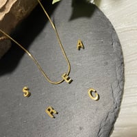 イニシャルネックレス♡シンプルに♡可愛く♡美しく♡