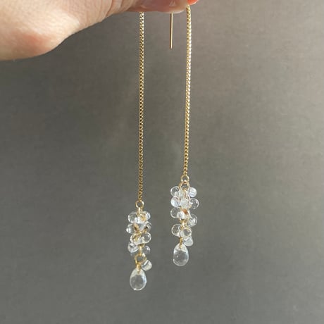 耳元にきらめく雫を♡アメリカンピアス♡