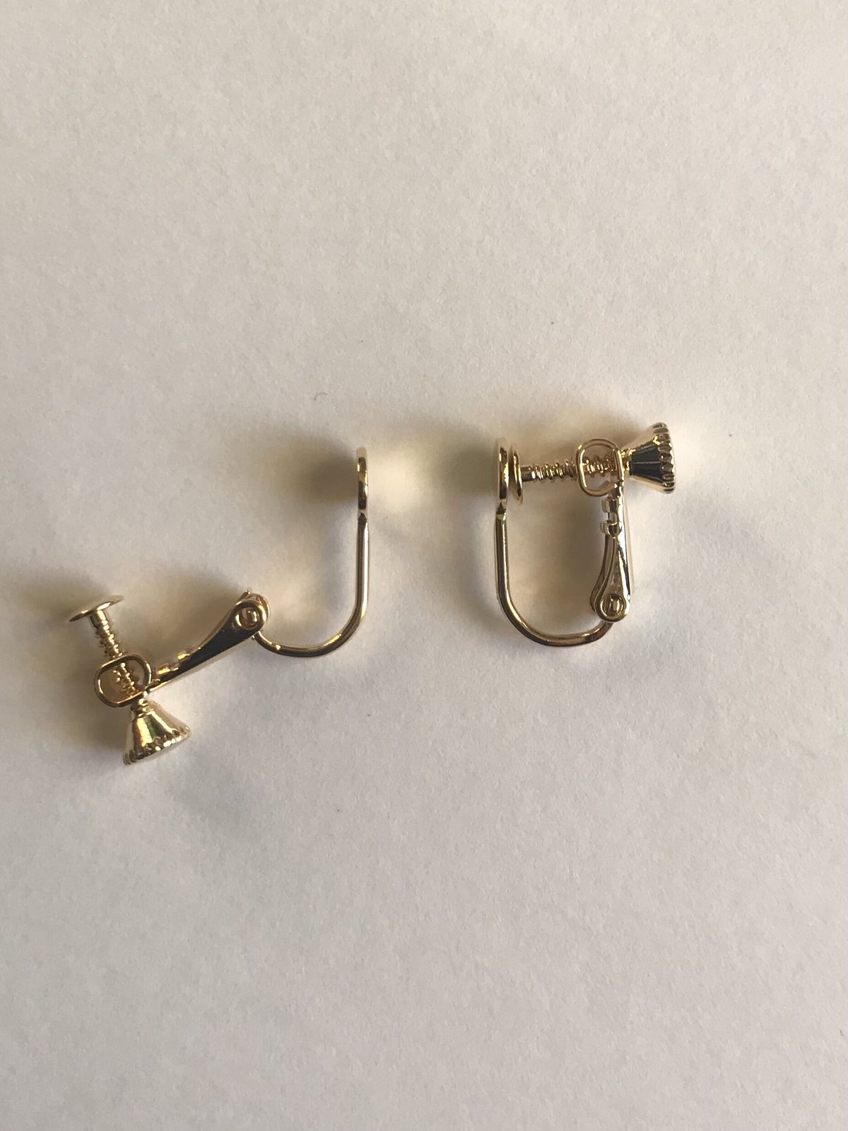 マスタードファーピアス♡ファーイヤリング 大ぶりピアス /mofumofu