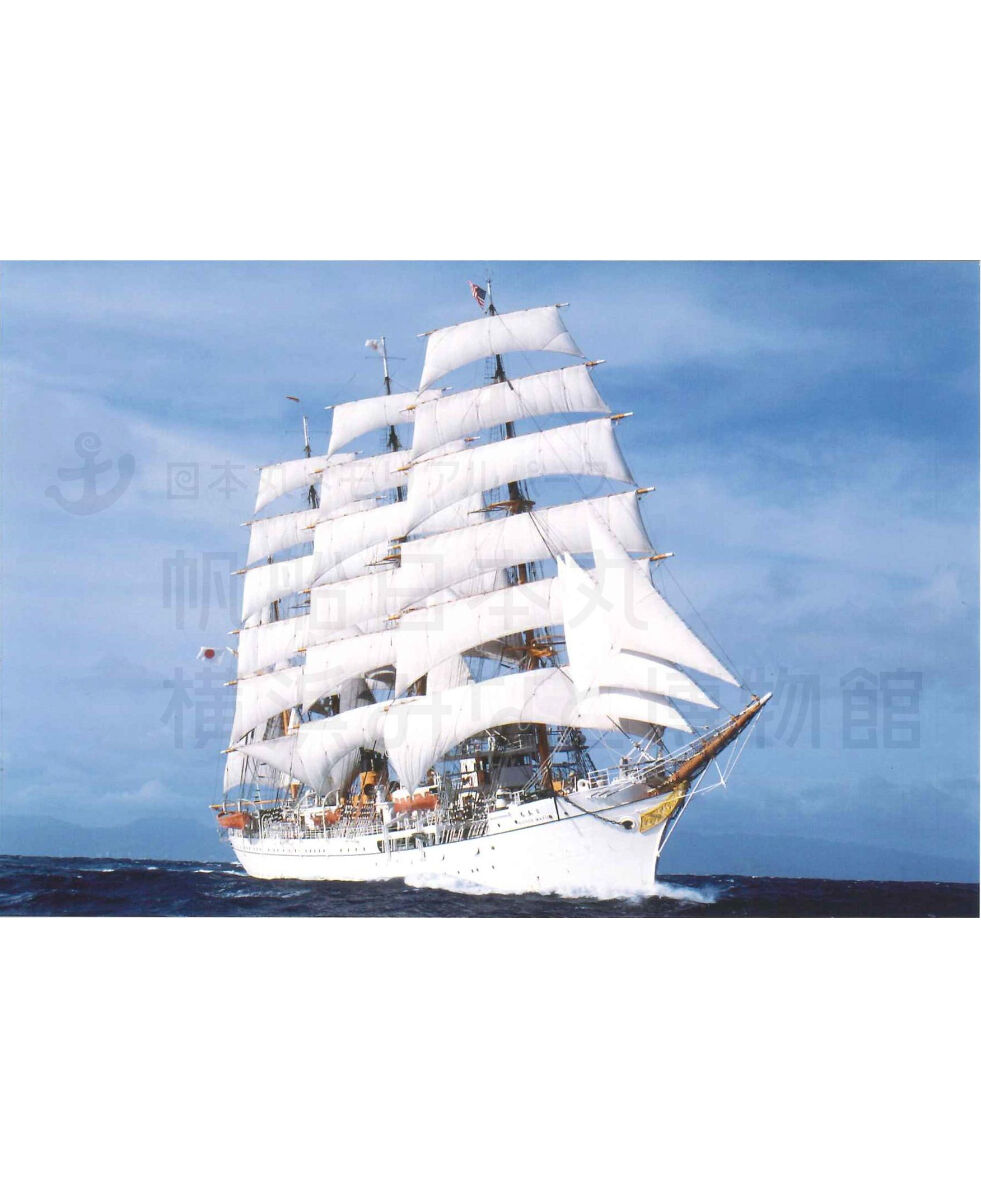 ポストカード「「太平洋の白鳥」とよばれた帆船日本丸」 | 横浜みなと