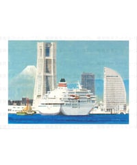 希少　非売品　柳原良平展2005 DVD 柳原良平A4クリアファイル「アトリエ」 | 横浜みなと博物館