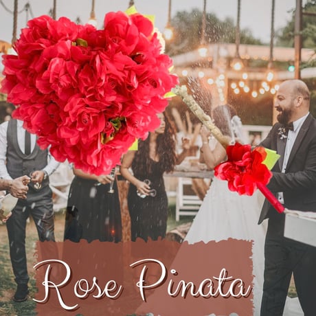 Rose Pinata（バスタースティック付き）