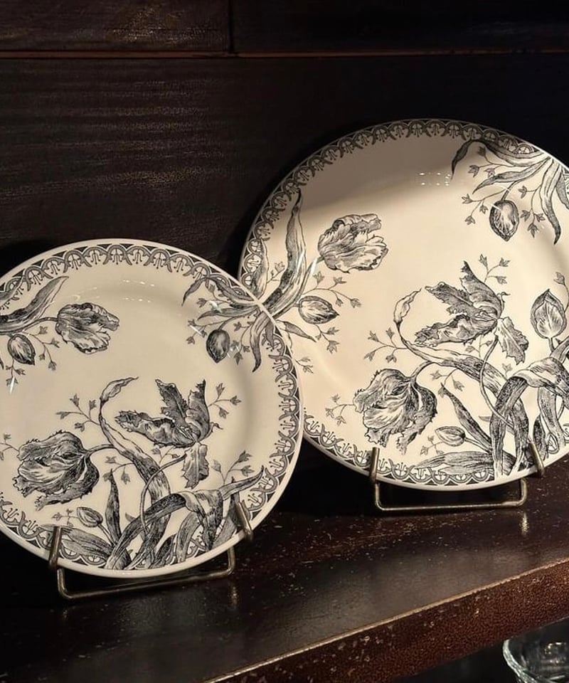 ジアンチューリップノワール・カナッペプレート | M'amour マムール