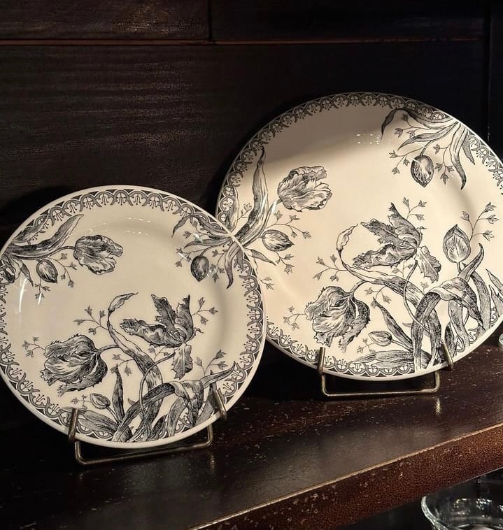 ジアンチューリップノワール・カナッペプレート | M'amour マムール