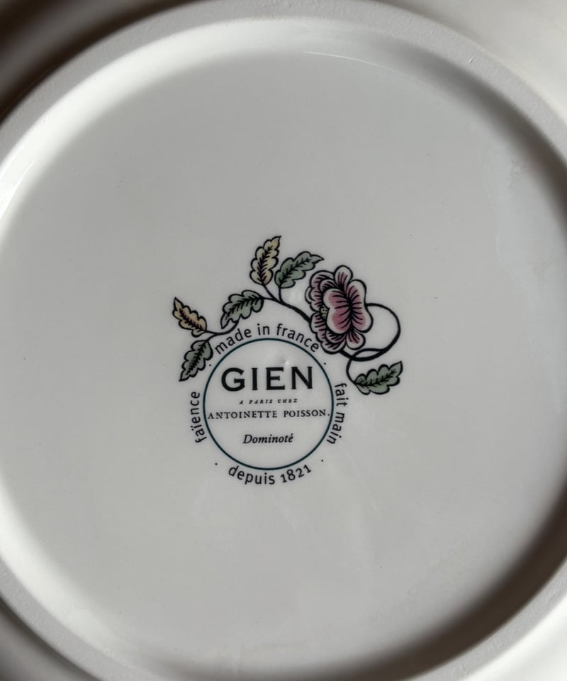 ジアン×アントワネット・ポワソン ドミノテローズ ディナープレート