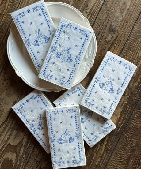オプジェパリ　ペーパーナプキン　グルマン(食いしん坊)