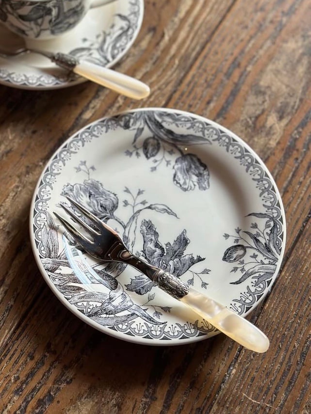 ジアンチューリップノワール・カナッペプレート | M'amour マムール