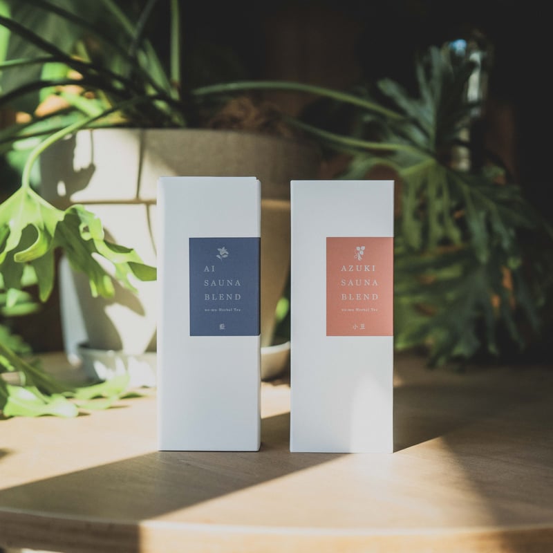 ハーブティーセット / サウナブレンド（藍・小豆） | no-mu art and meals