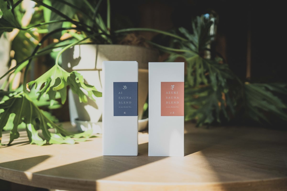 ハーブティーセット / サウナブレンド（藍・小豆） | no-mu art and meals