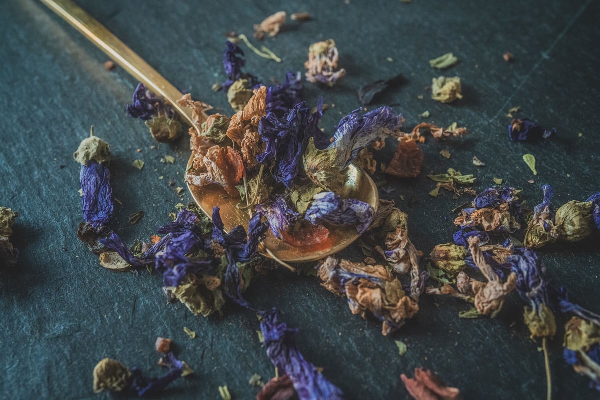 ハーブティーセット / サウナブレンド（藍・小豆） | no-mu art and meals