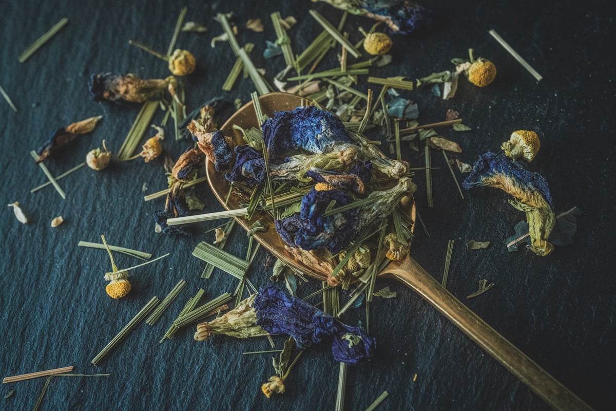 ハーブティーセット / サウナブレンド（藍・小豆） | no-mu art and meals