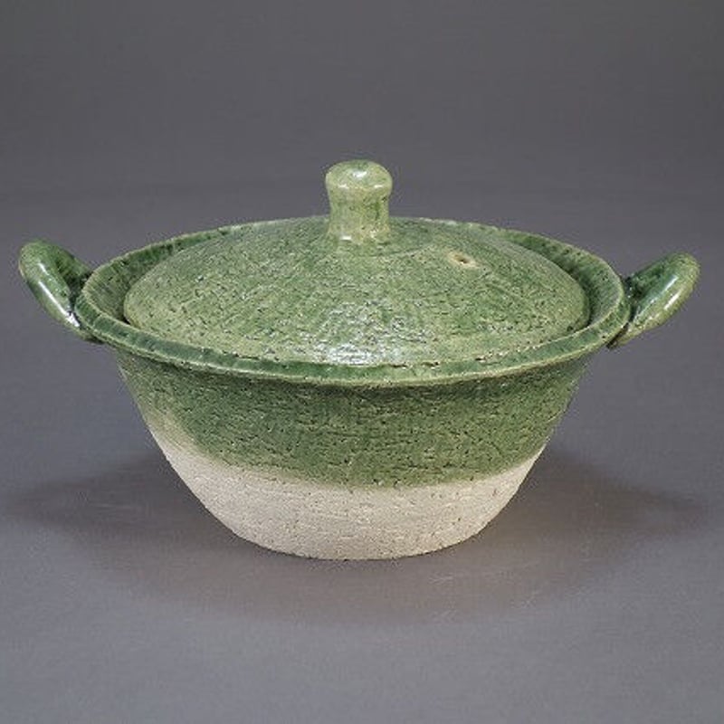 織部土鍋 小（一人用） | 文齋窯WEBSHOP