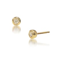 K10 ダイヤモンド ピアス