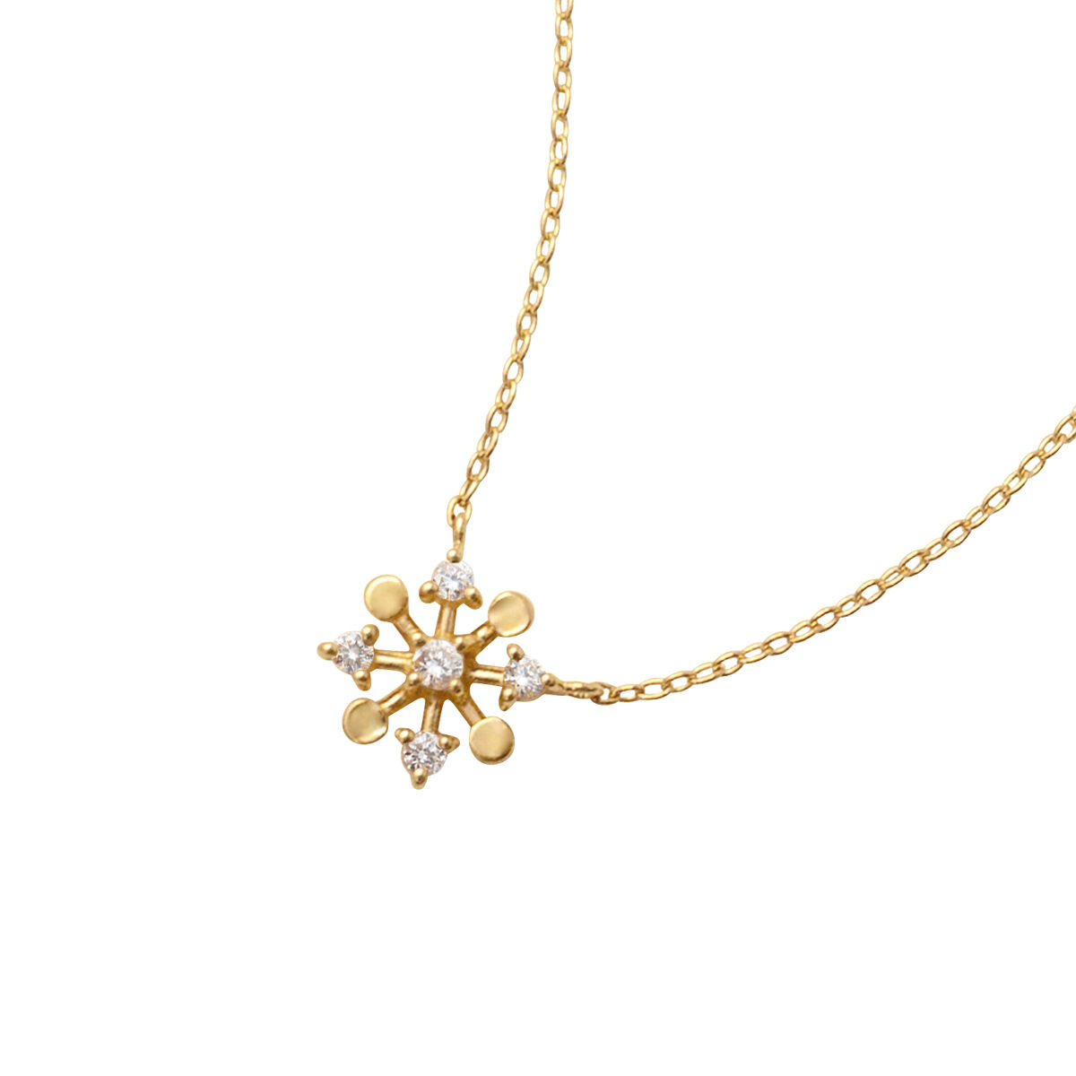 K10 ダイヤモンド ネックレス | nocon bijoux