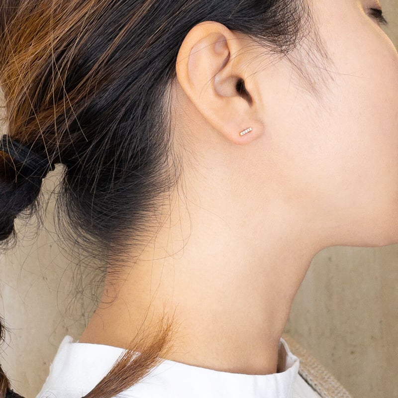 K10 ダイヤモンド ピアス | nocon bijoux K10 ダイヤモンド ピアス | nocon bijoux