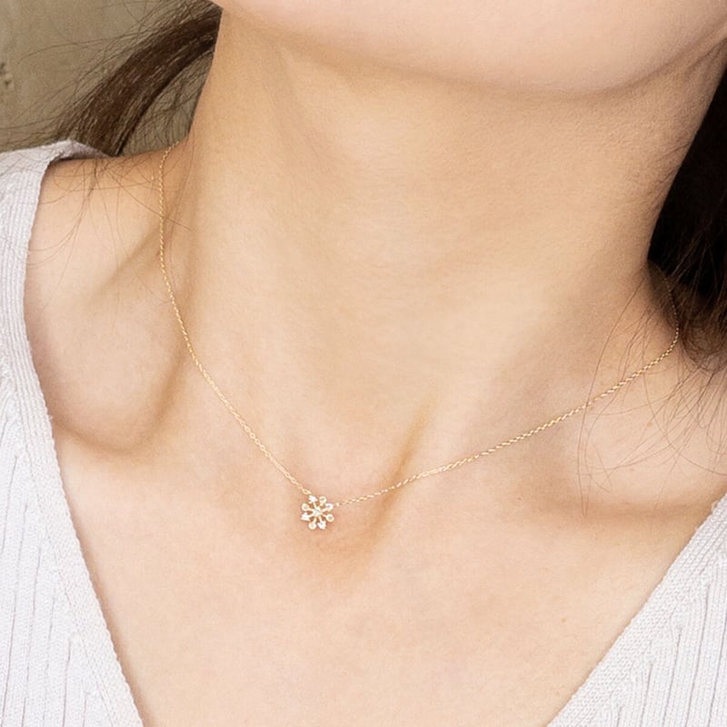 K10 ダイヤモンド ネックレス | nocon bijoux