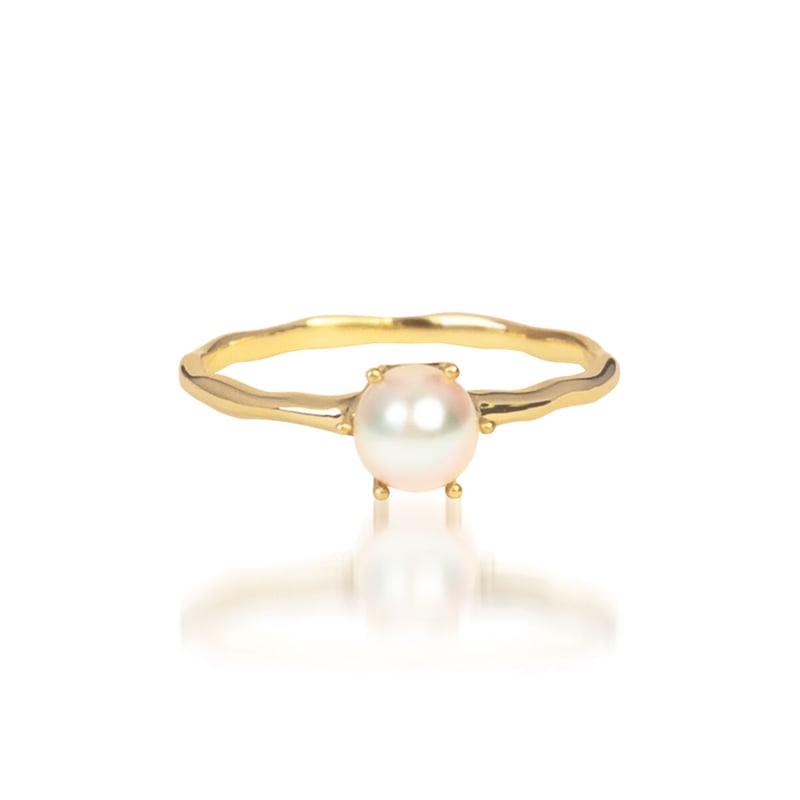 K10 パール リング | nocon bijoux