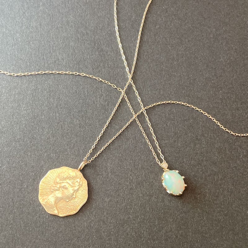 な*な様 K10 ペンダントネックレス K10 女王モチーフ ペンダント | nocon bijoux