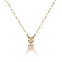 K10 ダイヤモンド ネックレス 0.01ct