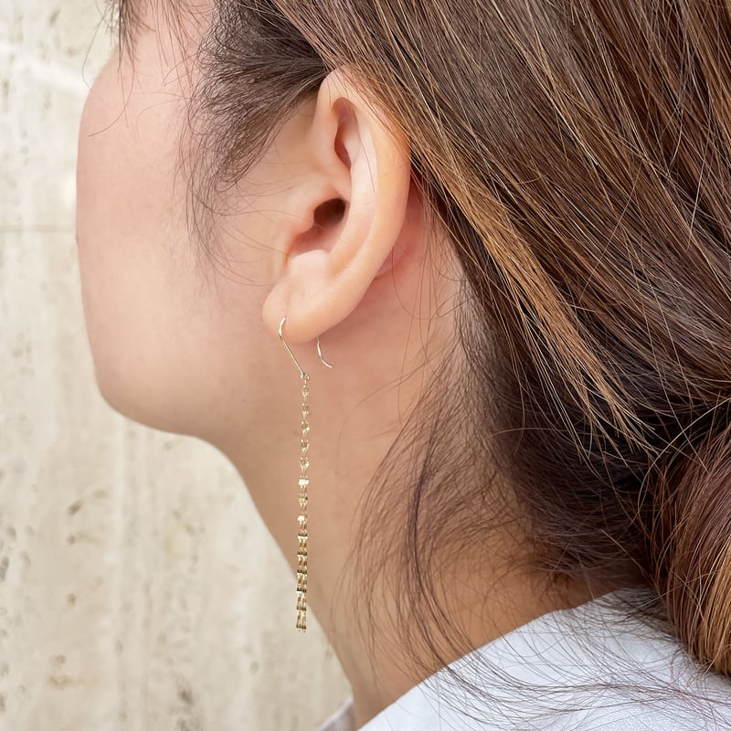 K10 ロングピアス | nocon bijoux