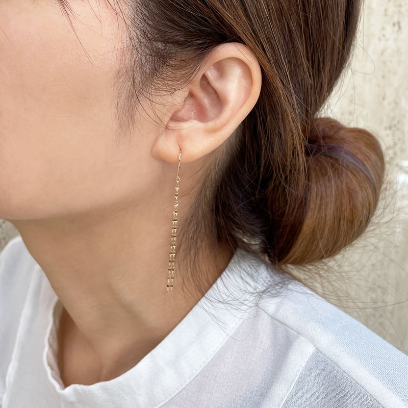 K10 ロングピアス | nocon bijoux